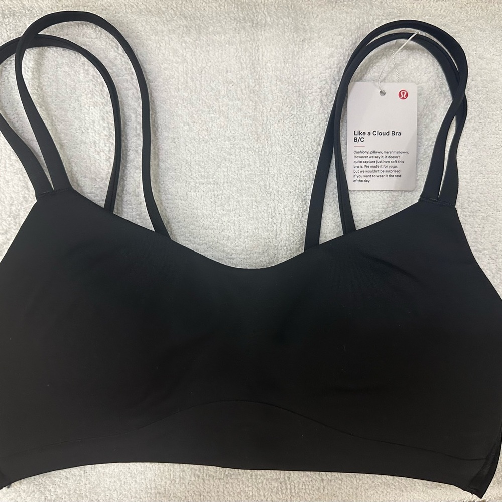 lululemon athletica Like a Cloud Bra - Black Double Strap